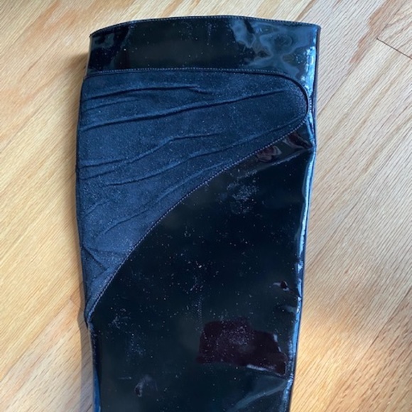 NWT Bruno Magli Patent Leather Boots Size 6 - Picture 3 of 12